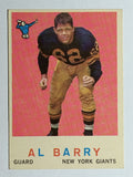 1959 Topps #138 Al Barry RC (EX)