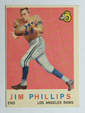 1959 Topps #142 Jim Phillips RC (EX)