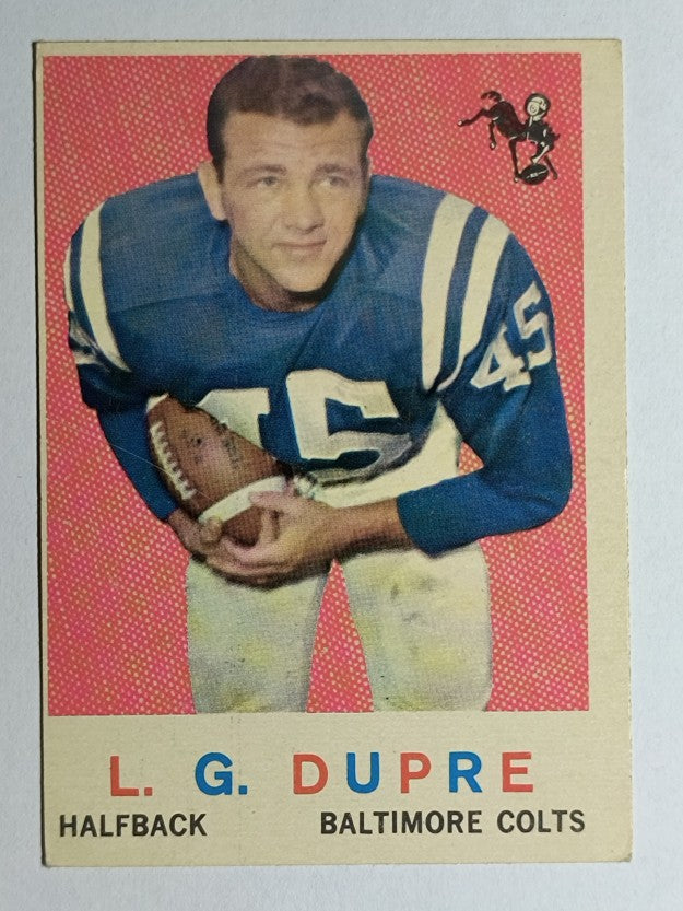1959 Topps #163 L.G. Dupre (VGEX)