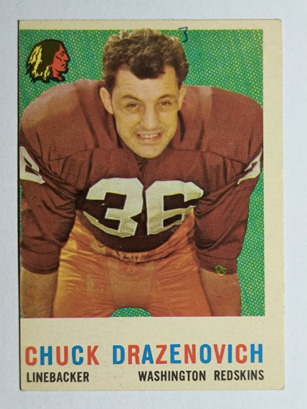 1959 Topps #172 Chuck Drazenovich (GOOD)