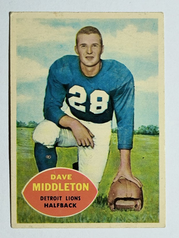 1960 Topps #43 Dave Middleton (GOOD)
