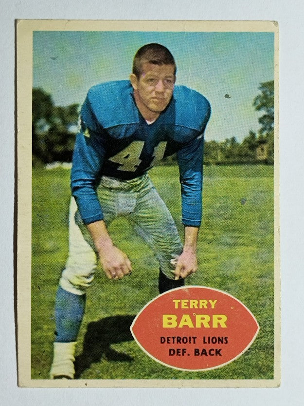 1960 Topps #47 Terry Barr (VG)