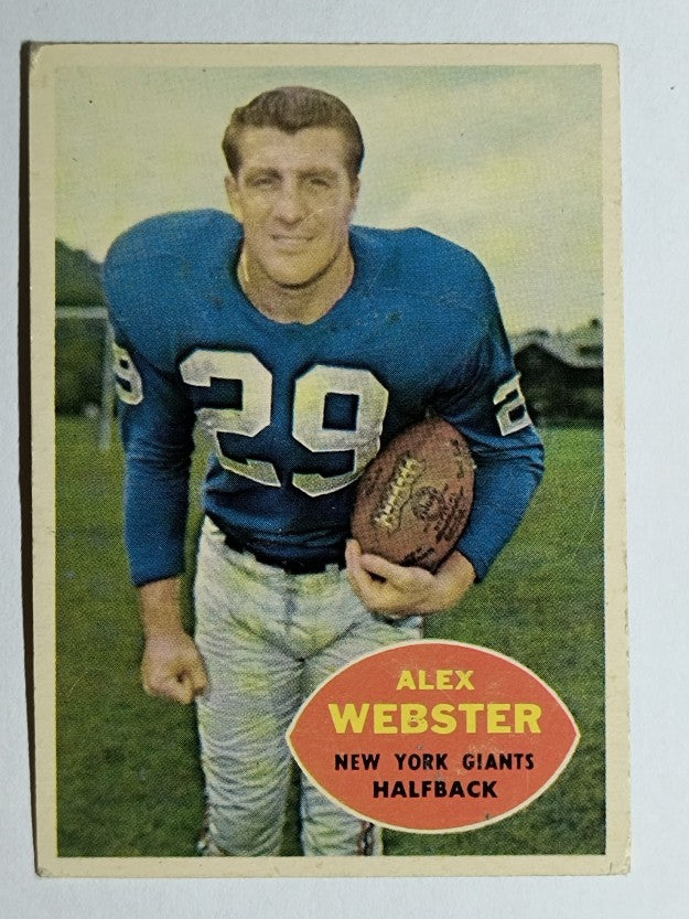 1960 Topps #75 Alex Webster (VGEX)