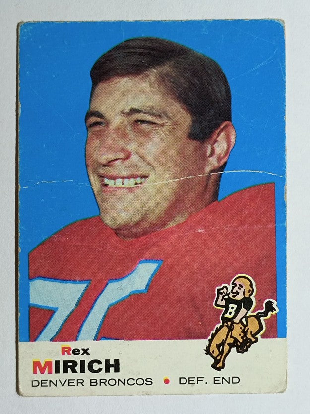 1969 Topps #49 Rex Mirich (GOOD)