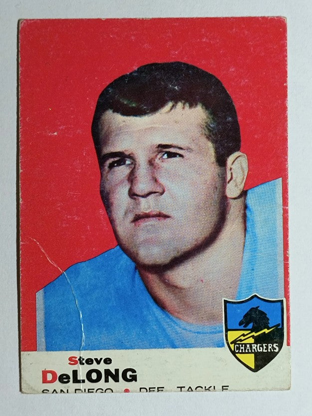 1969 Topps #129 Steve DeLong (GOOD)