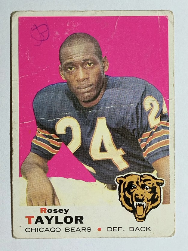 1969 Topps #208 Roosevelt Taylor (POOR)
