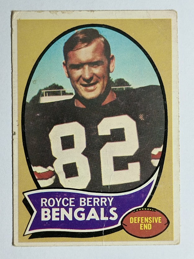 1970 Topps #86 Royce Berry RC (POOR)