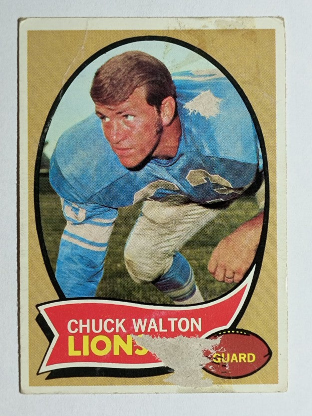 1970 Topps #121 Chuck Walton RC (POOR)