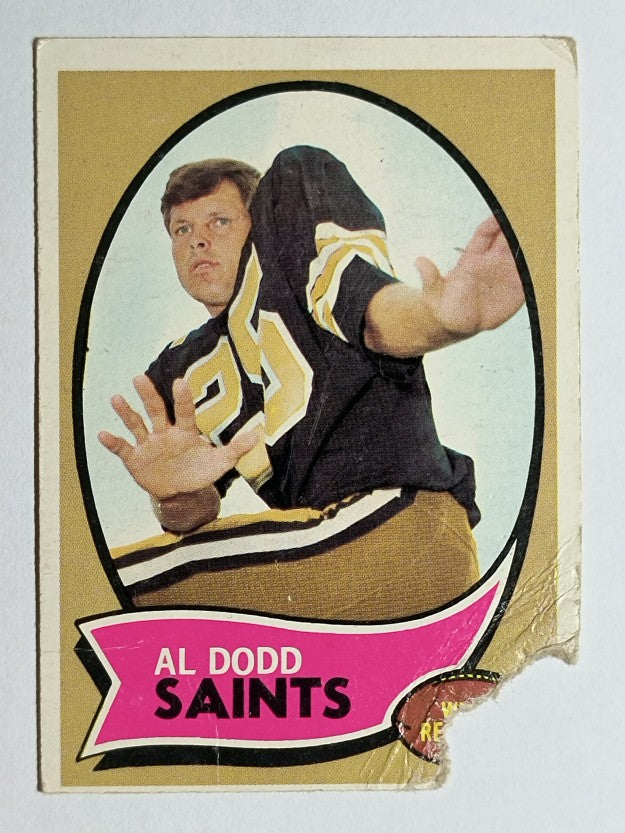 1970 Topps #123 Al Dodd RC (POOR)