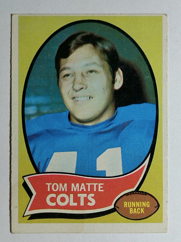 1970 Topps #142 Tom Matte (VGEX)