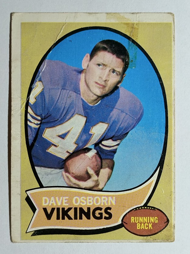 1970 Topps #147 Dave Osborn (POOR)
