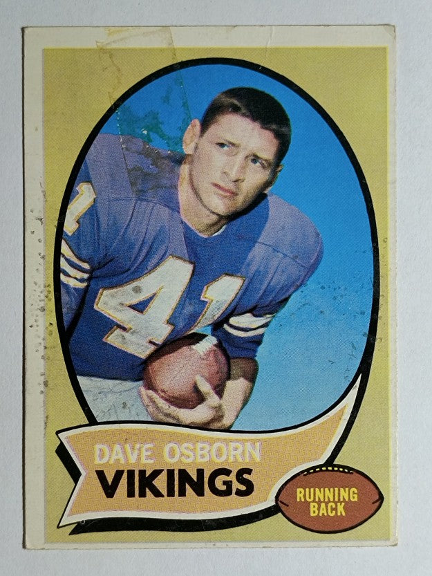 1970 Topps #147 Dave Osborn (POOR)