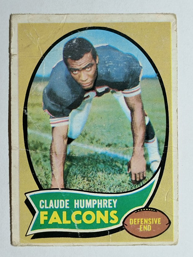 1970 Topps #156 Claude Humphrey RC (POOR)