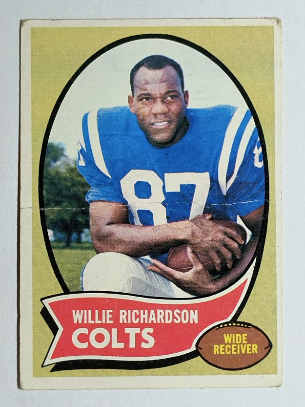 1970 Topps #246 Willie Richardson (GOOD)