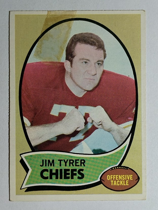 1970 Topps #263 Jim Tyrer (POOR)