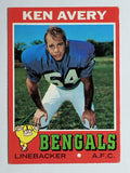 1971 Topps #22 Ken Avery RC (EX)