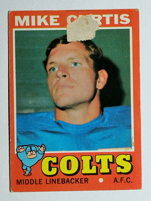 1971 Topps #80 Mike Curtis (POOR)