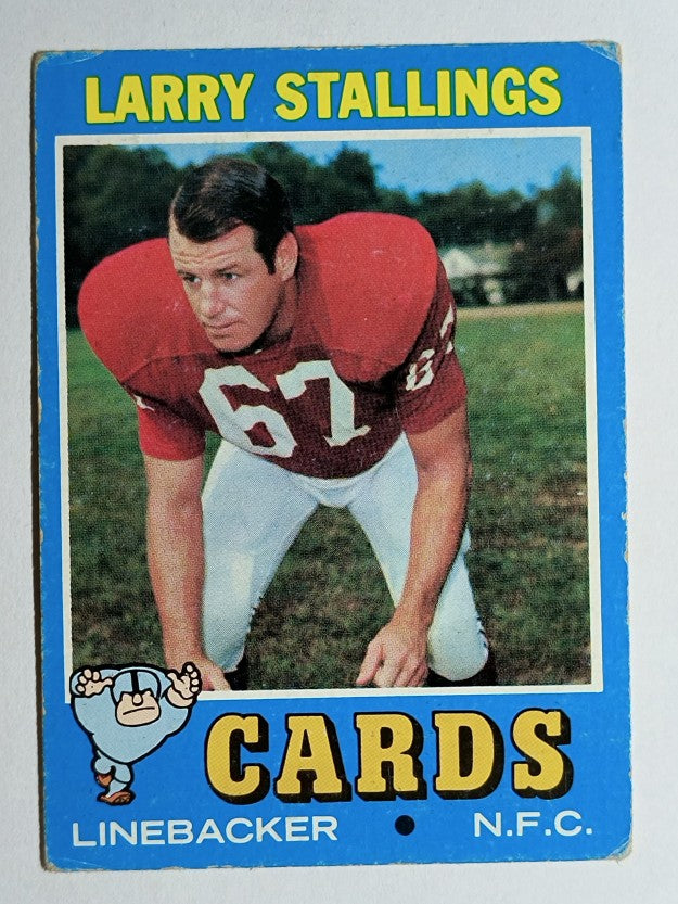 1971 Topps #93 Larry Stallings (POOR)