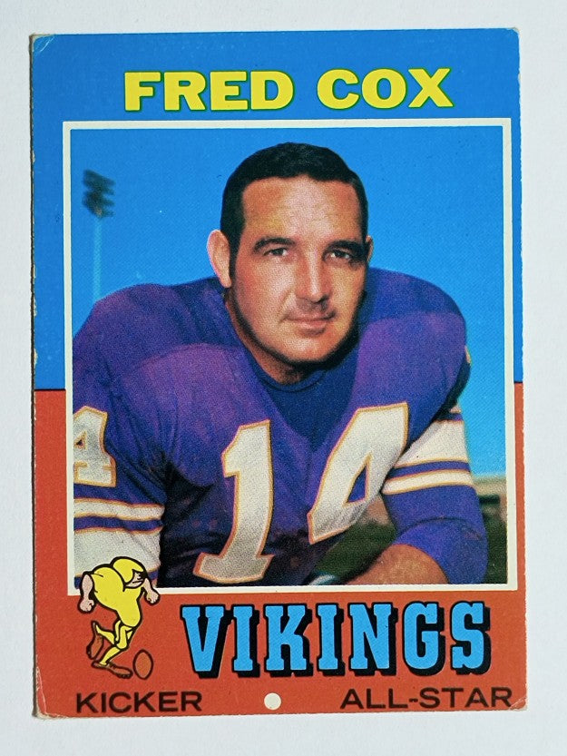 1971 Topps #96 Fred Cox (VGEX)