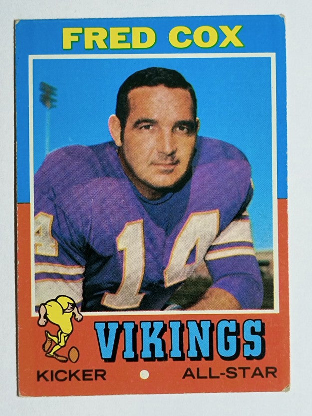 1971 Topps #96 Fred Cox (VGEX)