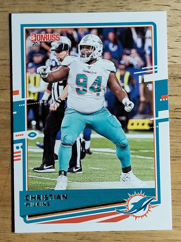2020 Donruss #153 Christian Wilkins