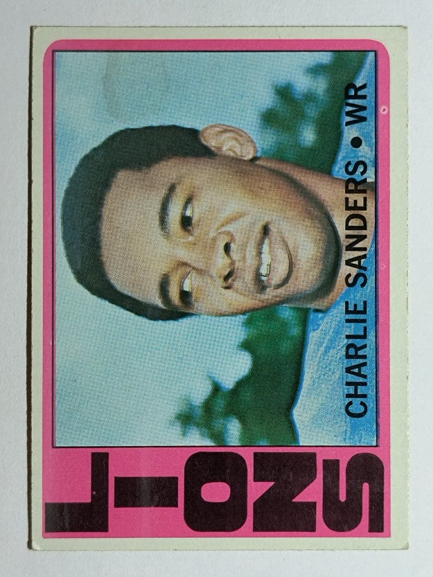 1972 Topps #60 Charlie Sanders (VG)