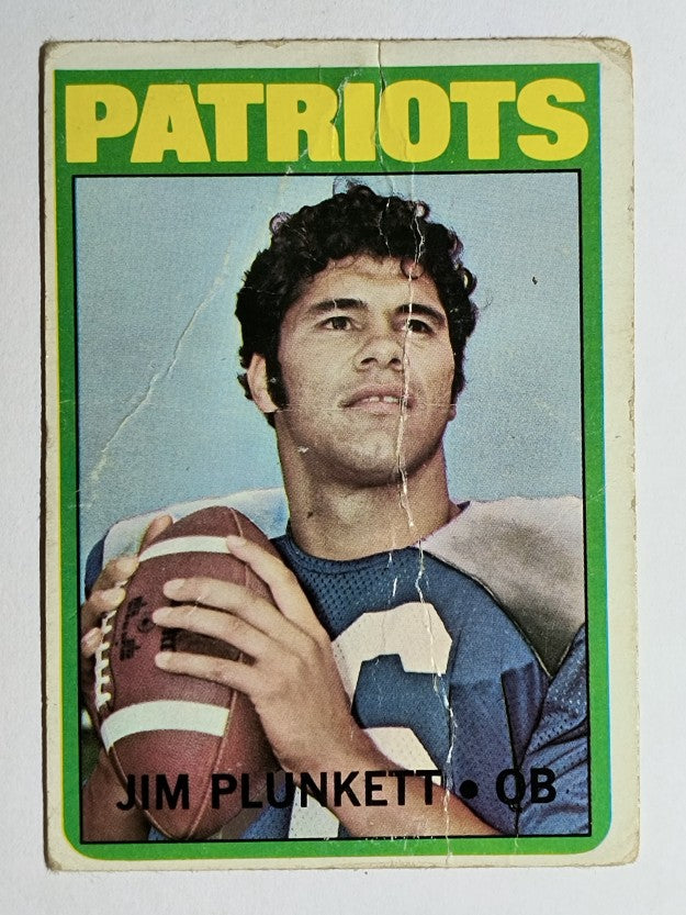1972 Topps #65 Jim Plunkett RC (POOR)