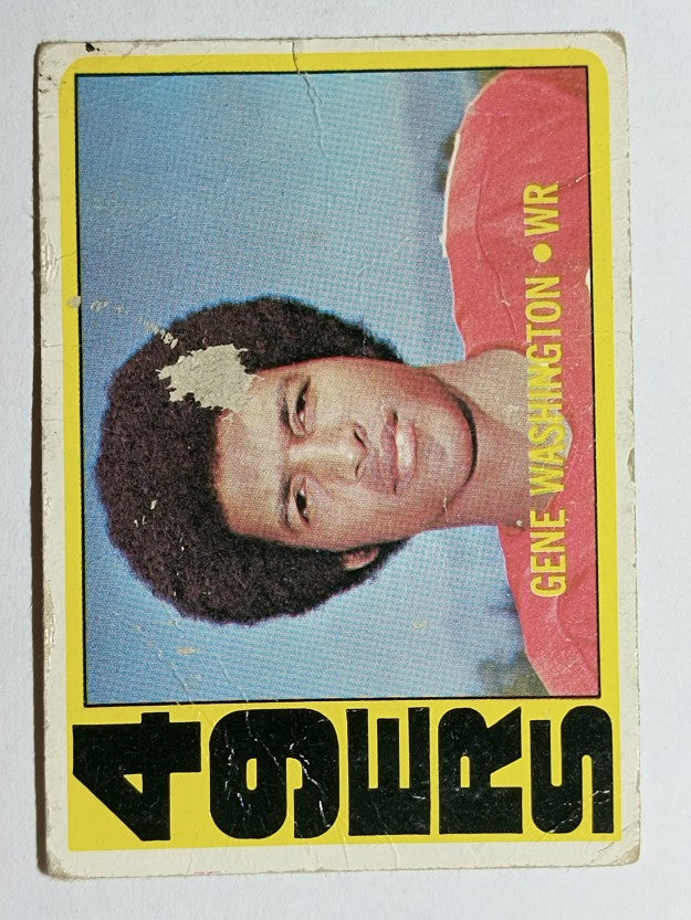 1972 Topps #90 Gene Washington 49er (POOR)