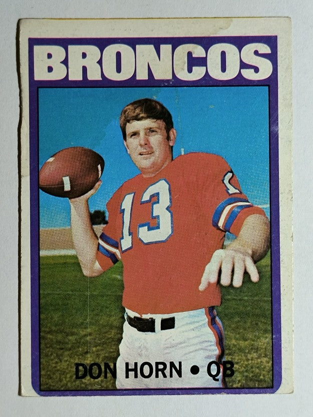 1972 Topps #178 Don Horn (GOOD)