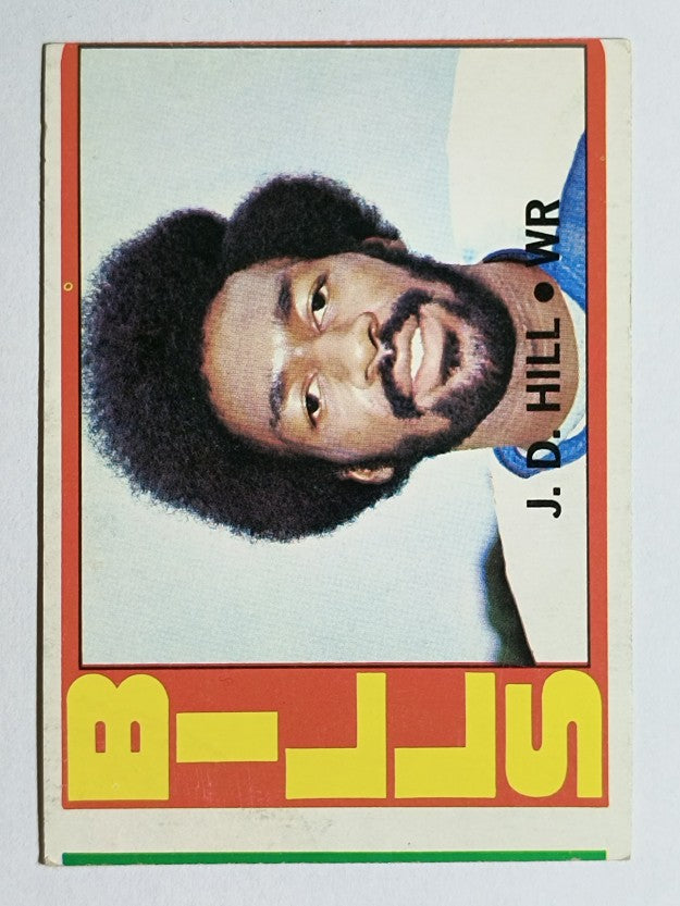1972 Topps #188 J.D. Hill RC (VG)