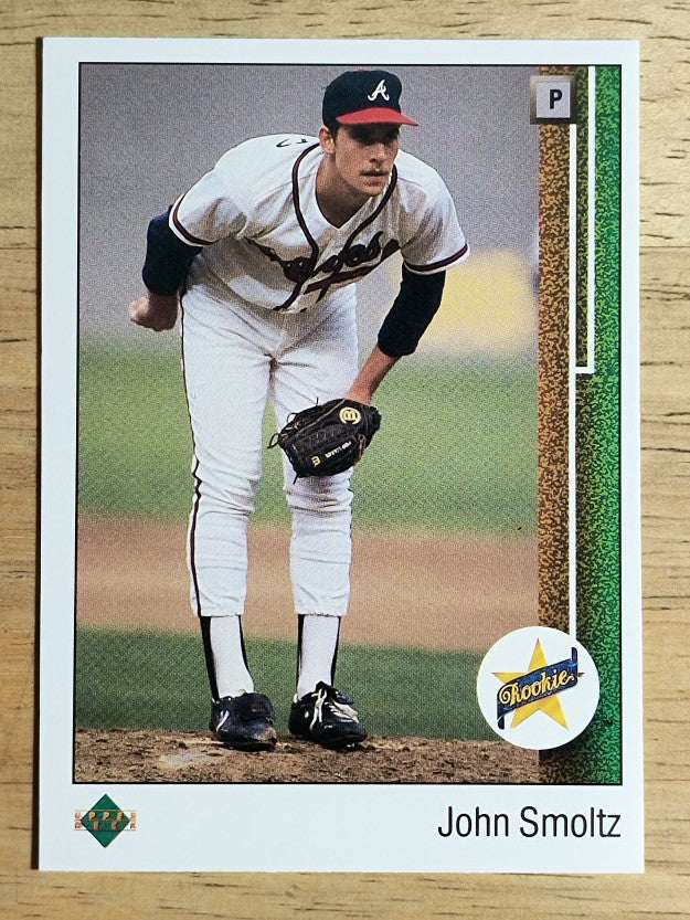 1989 Upper Deck #17 John Smoltz RC