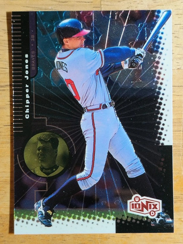 1999 UD Ionix #5 Chipper Jones