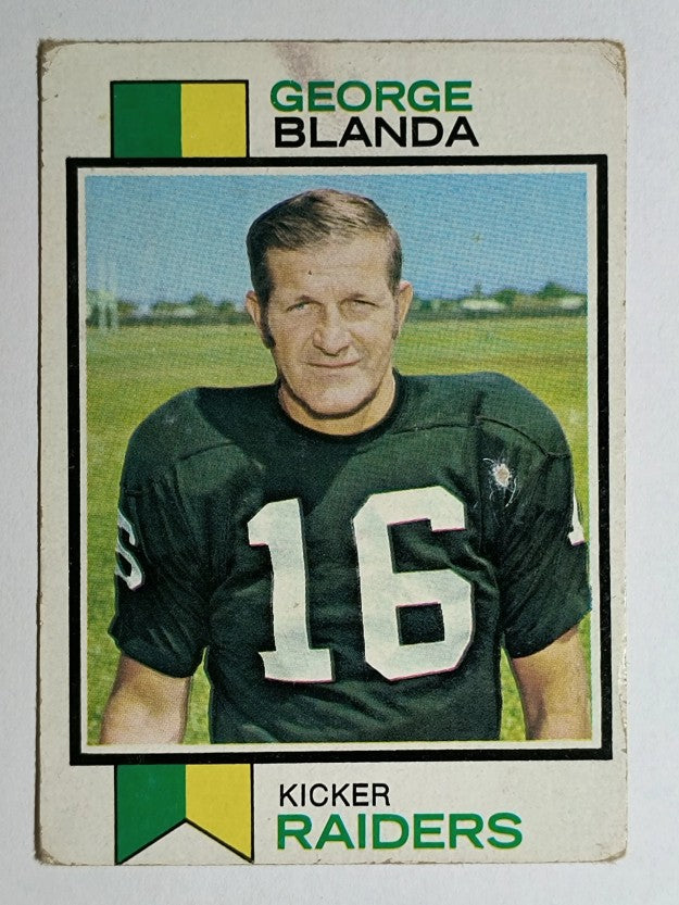 1973 Topps #25 George Blanda (GOOD)