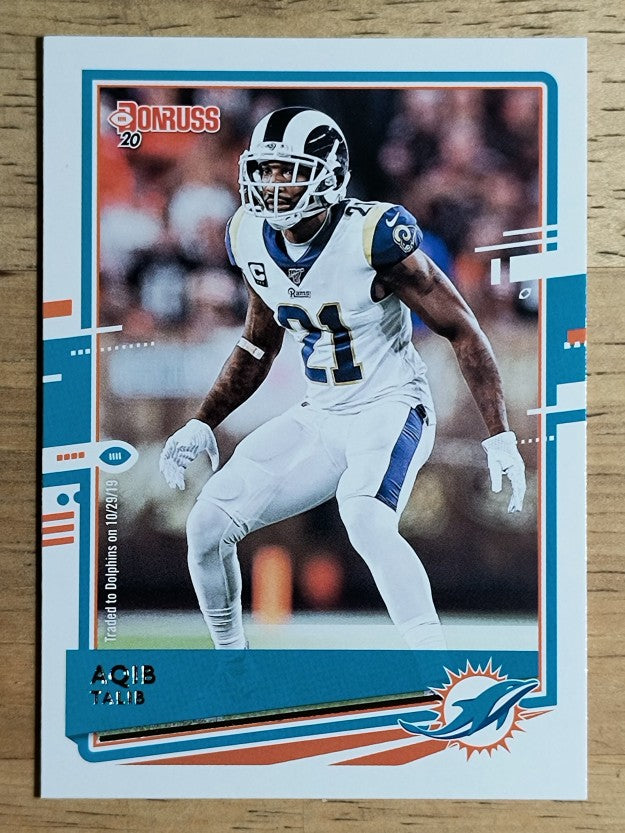 2020 Donruss #156 Aqib Talib