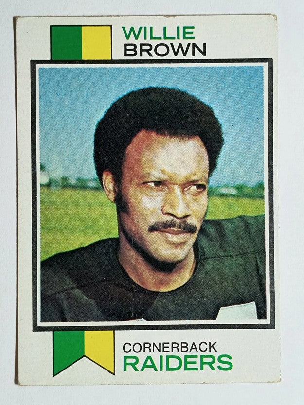 1973 Topps #210 Willie Brown (VGEX)
