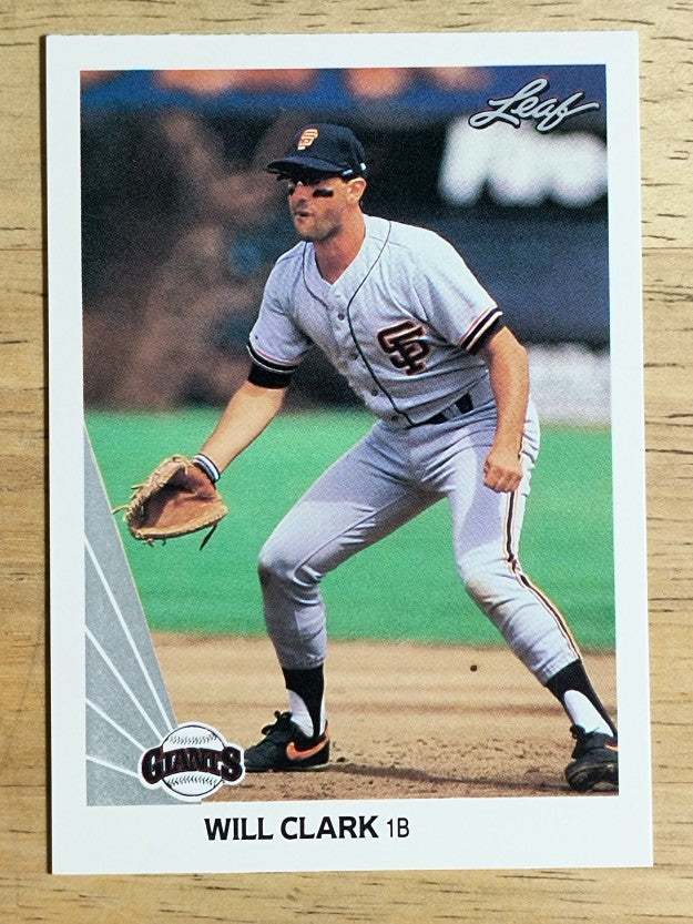 1990 Leaf #172 Will Clark