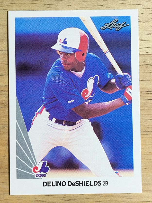 1990 Leaf #193 Delino DeShields RC