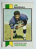 1973 Topps #406 Jim Marshall (VGEX)