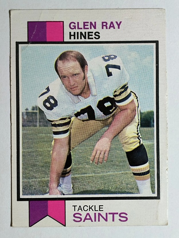1973 Topps #432 Glen Ray Hines (POOR)