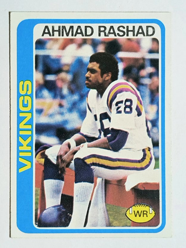 1978 Topps #125 Ahmad Rashad (EXMT)