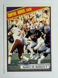 1984 Topps #9 Super Bowl XVIII/Marcus Allen