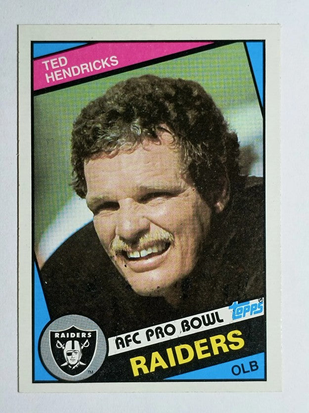 1984 Topps #110 Ted Hendricks PB