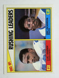 1984 Topps #204 Rushing Leaders/Curt Warner/Eric Dickerson