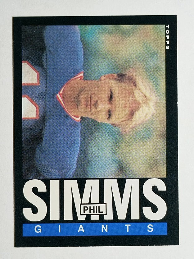 1985 Topps #123 Phil Simms