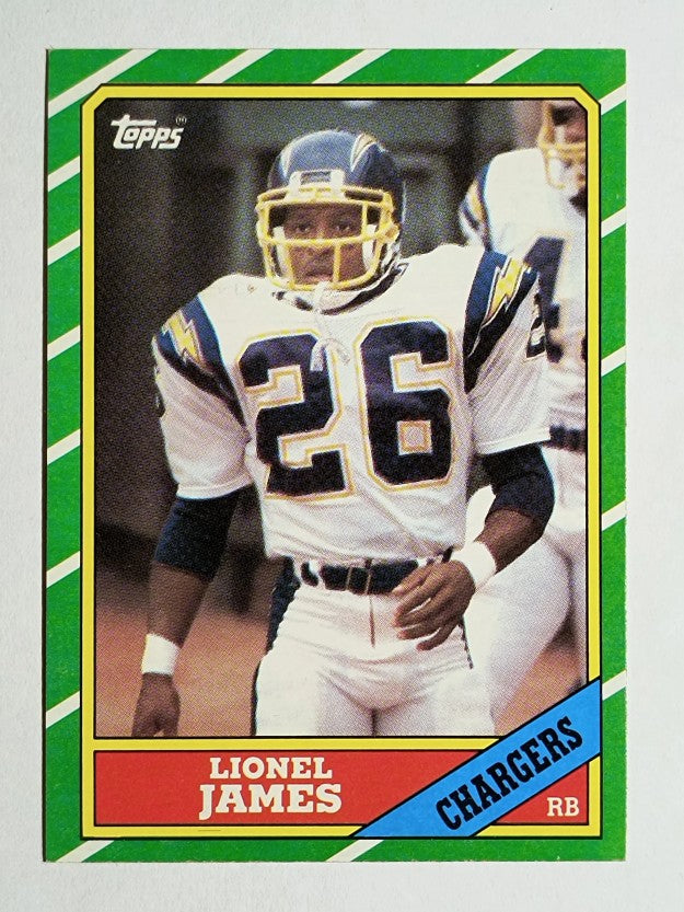 1986 Topps #232 Lionel James