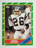 1986 Topps #232 Lionel James