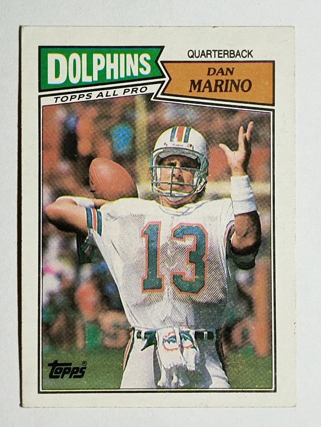 1987 Topps #233 Dan Marino AP (VG)
