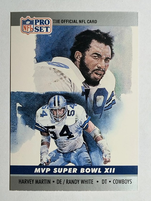 1990 Pro Set Super Bowl MVP's #12 Harvey Martin