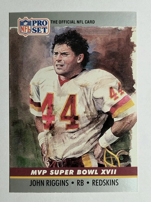1990 Pro Set Super Bowl MVP's #17 John Riggins