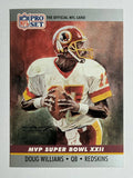 1990 Pro Set Super Bowl MVP's #22 Doug Williams